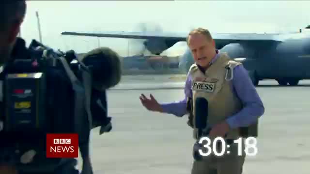 Intro title sequence for BBC News (countdown)