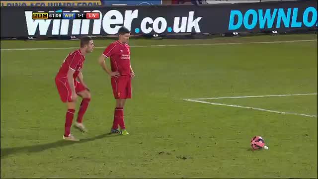 Gerrard's 2nd - Freekick