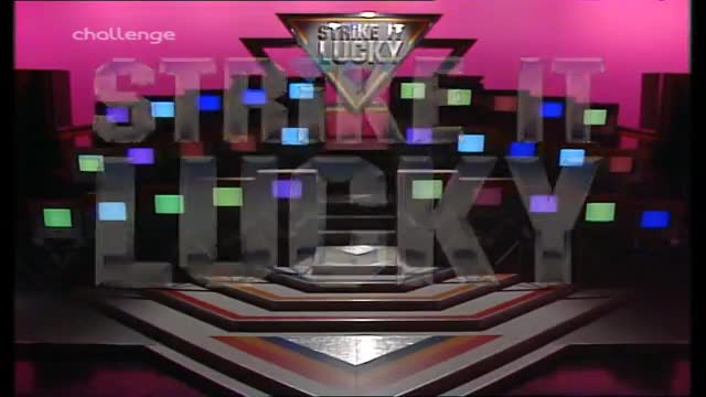 Intro title sequence for Strike It Lucky|Possibly one the best intro show tunes ever