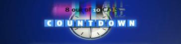 Programme banner for 8 Out of 10 Cats Does Countdown