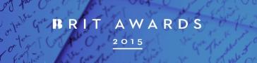 Programme banner for The BRIT Awards 2015