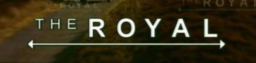 Programme banner for The Royal