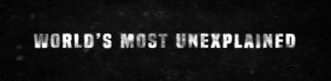 Programme banner for World's Most Unexplained